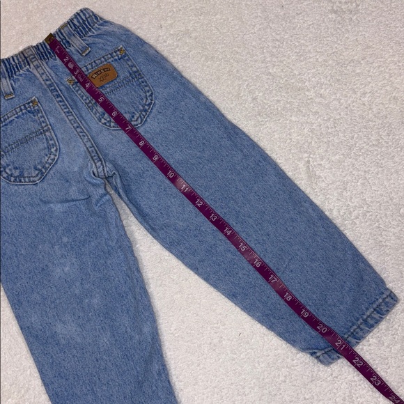 Vintage 80’s riders Classic Blue Denim Kids Jeans 3t - Picture 3 of 9